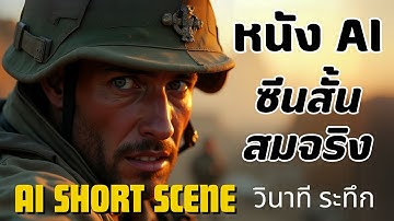 หนัง AI ซีนสั้น สุดสมจริง AI Short Scene 01 ฉากแอ็คชั่นที่สร้างโดย AI แบบ Text To Video  #จินตกาลai