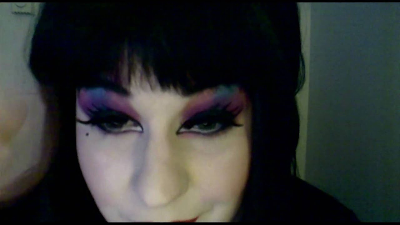 Elvira Mistress of the Dark Makeup Fun! - YouTube