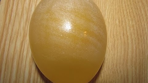 How to make bouncy eggs