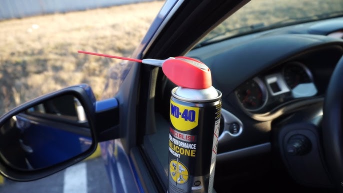 How to maintain car rubber using WD-40 Specialist Silicone Lubricant 