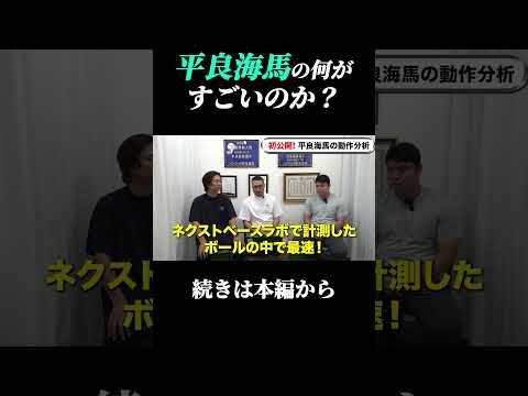 平良海馬のすごいところ#平良海馬#プロ野球 #バイオメカニクス #ネクストベース #ピッチング