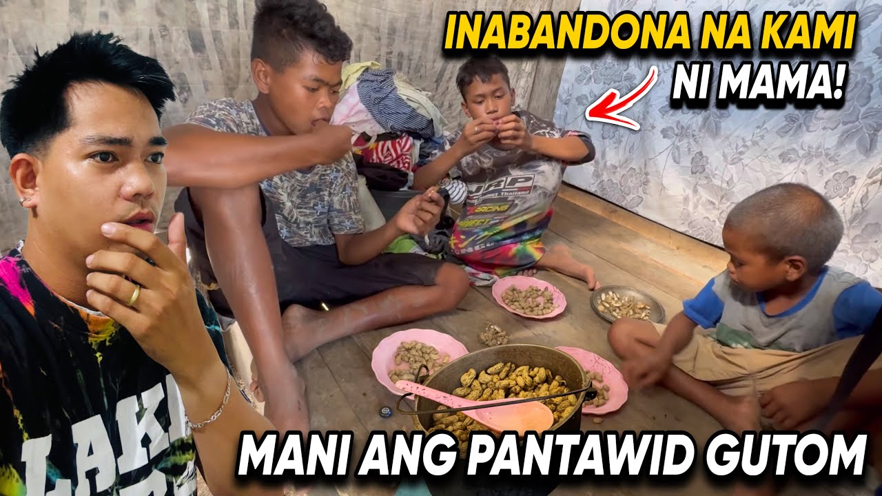 INABANDONA NA KAMI NI MAMA! MANI NA LAMANG ANG PANTAWID GUTOM