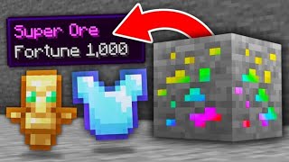 Minecraft But You Have Super OP ORES 😱!!!