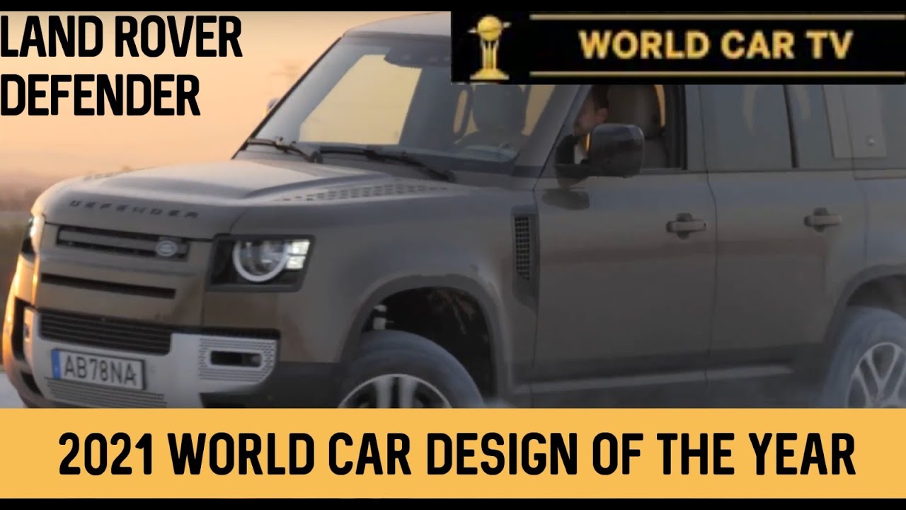 Land Rover Defender crowned 2021 World Car Design of the Year