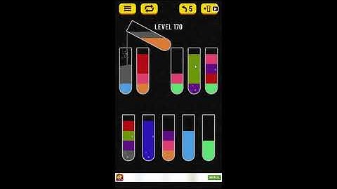 Water Sort Puzzle Level 170