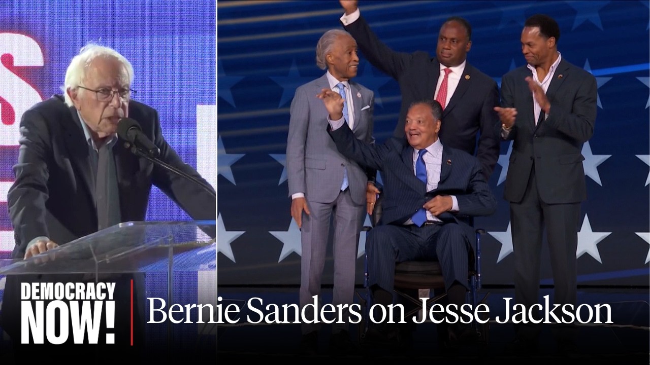 Bernie Sanders on Jesse Jackson: One of the Most Significant Political Leaders of 