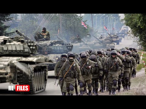 War in Ukraina (Mar 13,2022) Dozens of Tanks and thousand UK Troops in Estonia Attack Russian Border