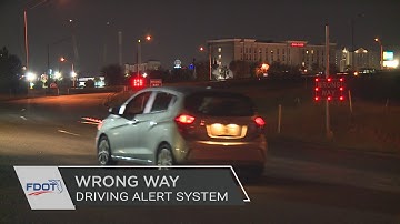 FDOT: Wrong Way Vehicle Detection Systems