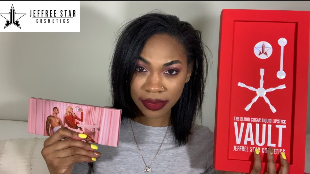 Jeffree Star Cosmetics Blood Sugar Anniversary Collection Review + Swatches