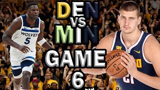 Denver Nuggets vs Minnesota Timberwolves Game 6 Full Highlights REACTION!!