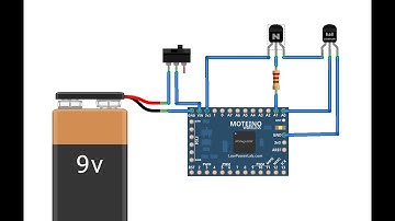 Mail box notifier - very first version with Moteino