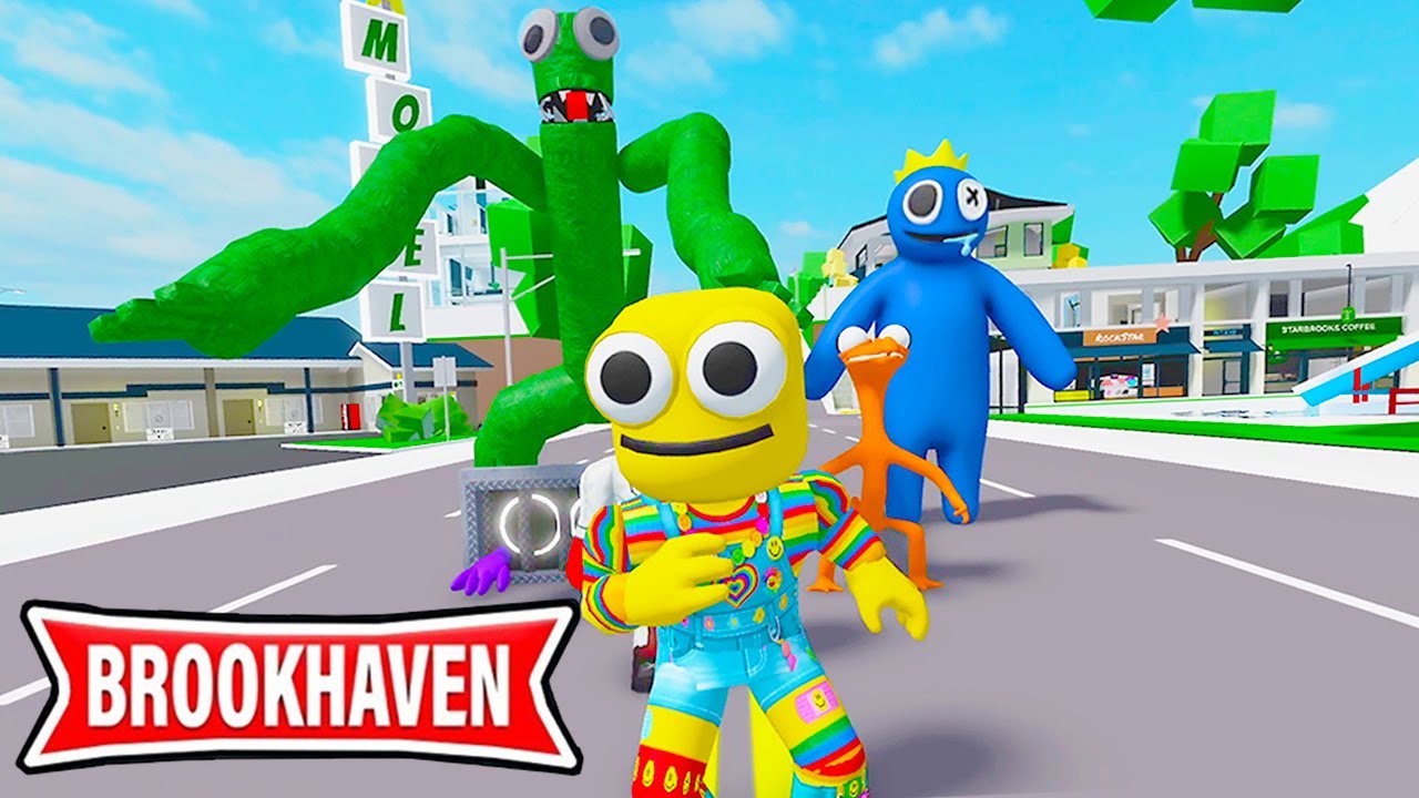 ODA   RAINBOW FRIENDS Clip Roblox Brookhaven RP