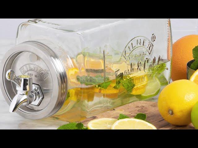 Kilner® Fridge Dispenser - First Use Instructions 