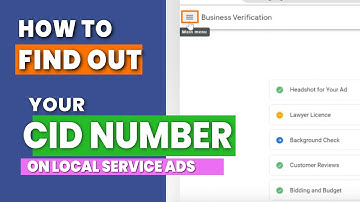 Local Service Ads Tutorial: How to Find Out your CID number (Google Screened)