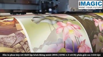 Máy in vải 3D, máy in chuyển nhiệt khổ lớn tốc độ nhanh ROLAND EJ-640 (Nhật Bản)