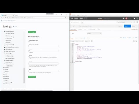 Enable the System Health Check API endpoint for your Sitefinity website