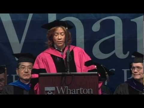 Vice Dean Georgette Chapman Phillips | Wharton Undergraduate Graduation Ceremony 2012