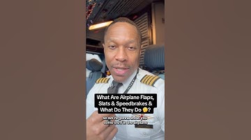 What Are Airplane Flaps, Slats & Speedbrakes & What Do They Do 🤔??