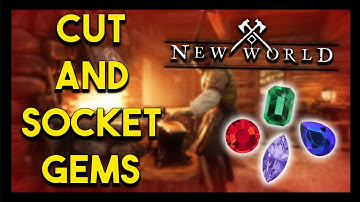New World - How to Cut AND Socket Gems (Beginner