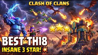 I Used the BEST TH18 Strategy… I earned INSANE 3 Star Result with this strategy! 💥