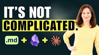 The Simplest Way to Use Obsidian & Claude Together