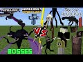 Trevor Henderson Creatures VS Minecraft & Minecraft Story Mode BOSSES [Cartoon Cat VS Wither Storm]