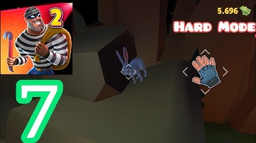 Robbery Madness Gameplay Walkthrough Part 7 Museum: Hard Mode (Android, iOS)