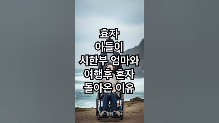 효자 아들이 시한부 엄마와 여행 후 혼자 돌아온 이유 #노후사연 #사연라디오 #오디오북