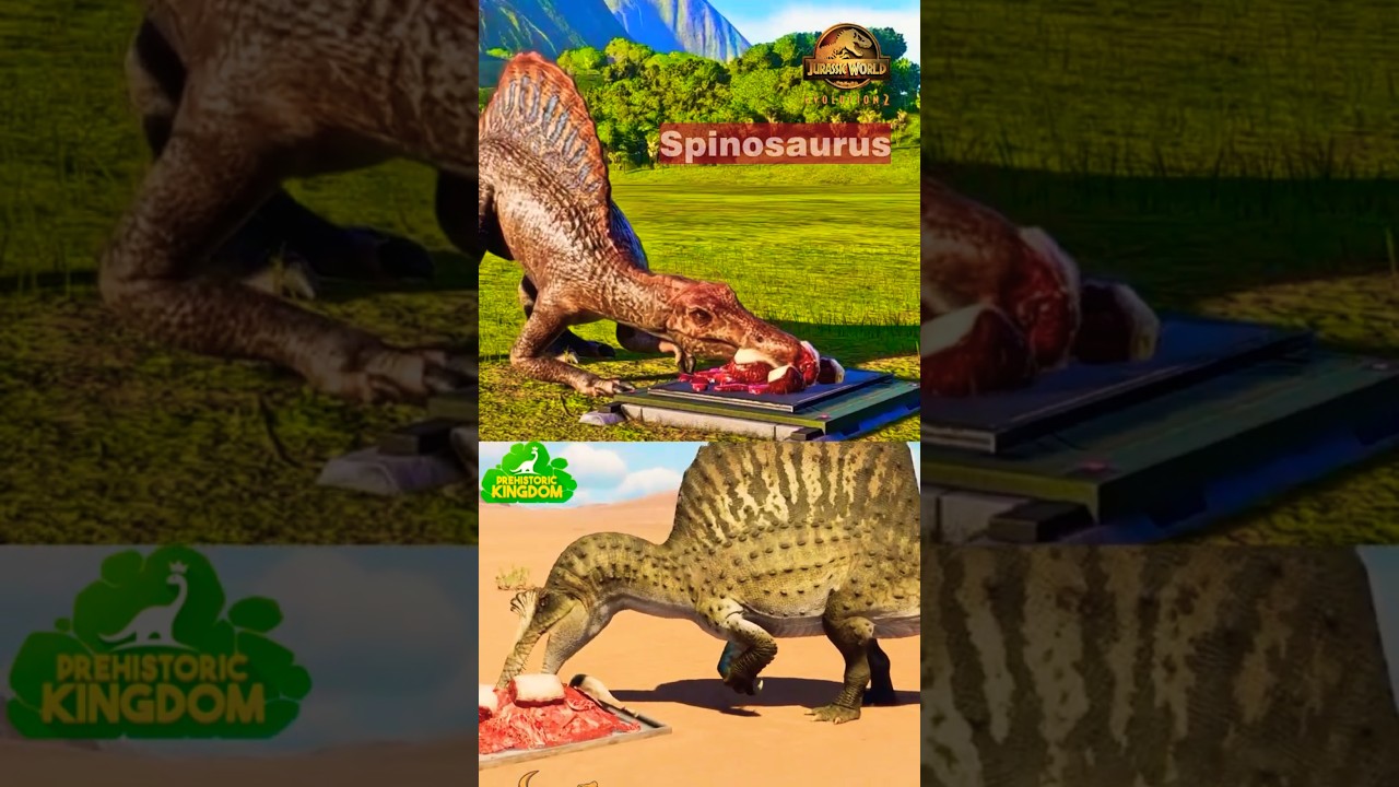 JWE2 VS PREHISTORIC KINGDOM COMPARISON VIDEO 