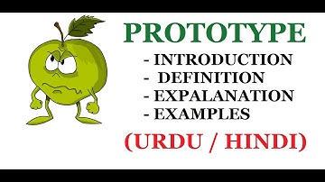 What is Prototype ? | Definition with  Examples and Explanation | Urdu / Hindi