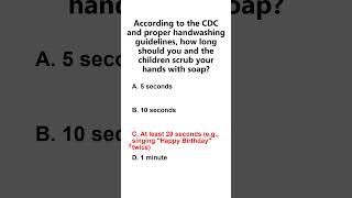 Child Development Associate CDA Childcare Test Questions and Answers