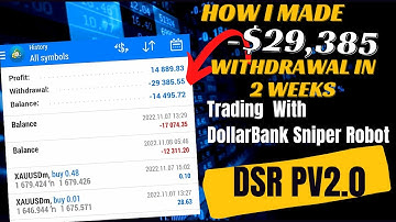 How I withdraw Over $30,000 using forex robot || how to grow a small forex account fast using robot