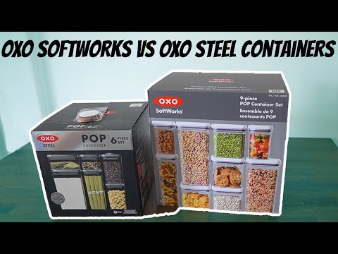 OXO Steel 12 Piece POP Container Set