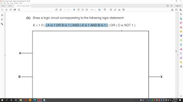 Logic Statement to Logic Circuit Intro (Part 1)