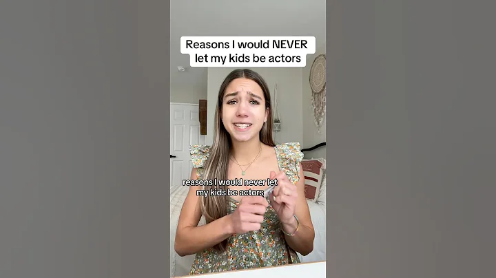 I’m NEVER letting my future kids be actors!! 🎥🙅‍♀️ #hollywood #acting #storytime