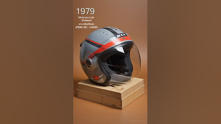 The evolution of Motorcycle Helmets (1914 - 2100) #evolution #trend #timelapse #FutureRiding #