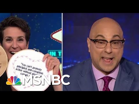 Best New Thing In The World Today: Impeachment Embroidery! | Rachel Maddow | MSNBC