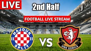 HNK Gorica vs HNK Hajduk Split (15/10/2022) HNL PES 2021 