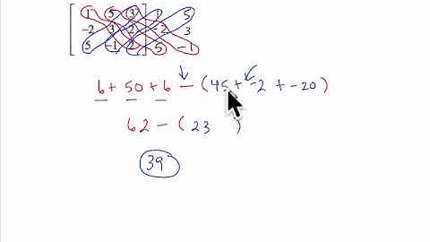 PRE CALC SECTION 11.3 (PART 1) DETERMINANTS