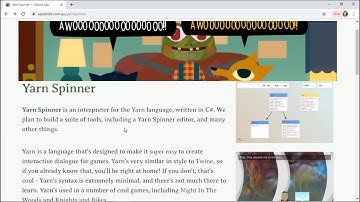 Getting Started with Yarn Spinner [OBSOLETE]