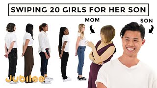 Mom Swipes 20 Girls for Her Son | Versus 1