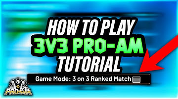 HOW TO PLAY 3V3 PRO-AM ON NBA 2K20 (EASY TUTORIAL)