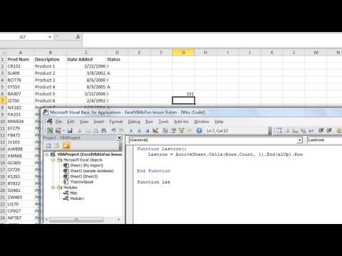 Excel VBA Basics #11 Create your Own Custom Functions with or without Arguments