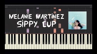Melanie Martinez - Sippy Cup - Piano Tutorial by Amadeus (Synthesia) screenshot 5