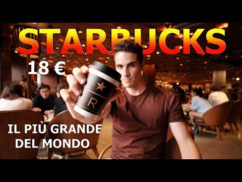 LO STARBUCKS PIÙ GRANDE DEL MONDO! Starbucks Reserve Roastery SHANGHAI