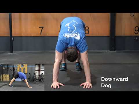 CrossFit Stretch -  Downward Dog