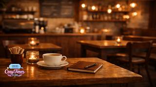 3 Hours Countdown Timer 🩵 | Cozy Café | Focus & Productivity