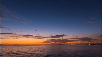Pacific Ocean Sunset - 4K Time-lapse