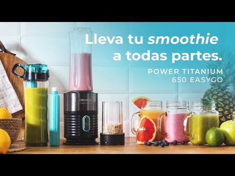 Cecotec Power Titanium 500 Easygo Batidora de Vaso - Pequeño