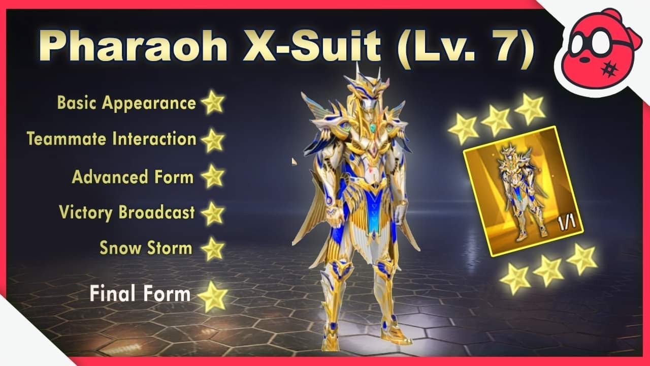 Lvl 7 Pharaoh Ultimate X-Suit 😍🔥